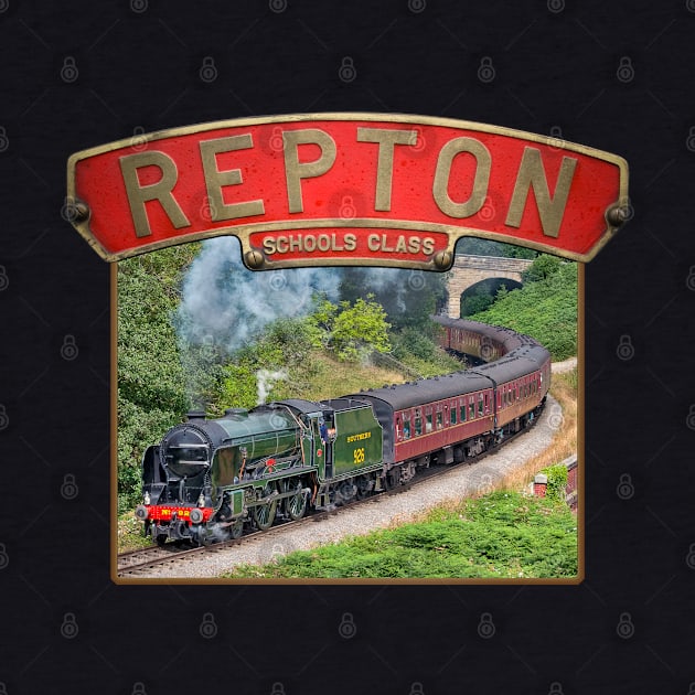 Southern Railways Schools Class Repton and Nameplate by SteveHClark